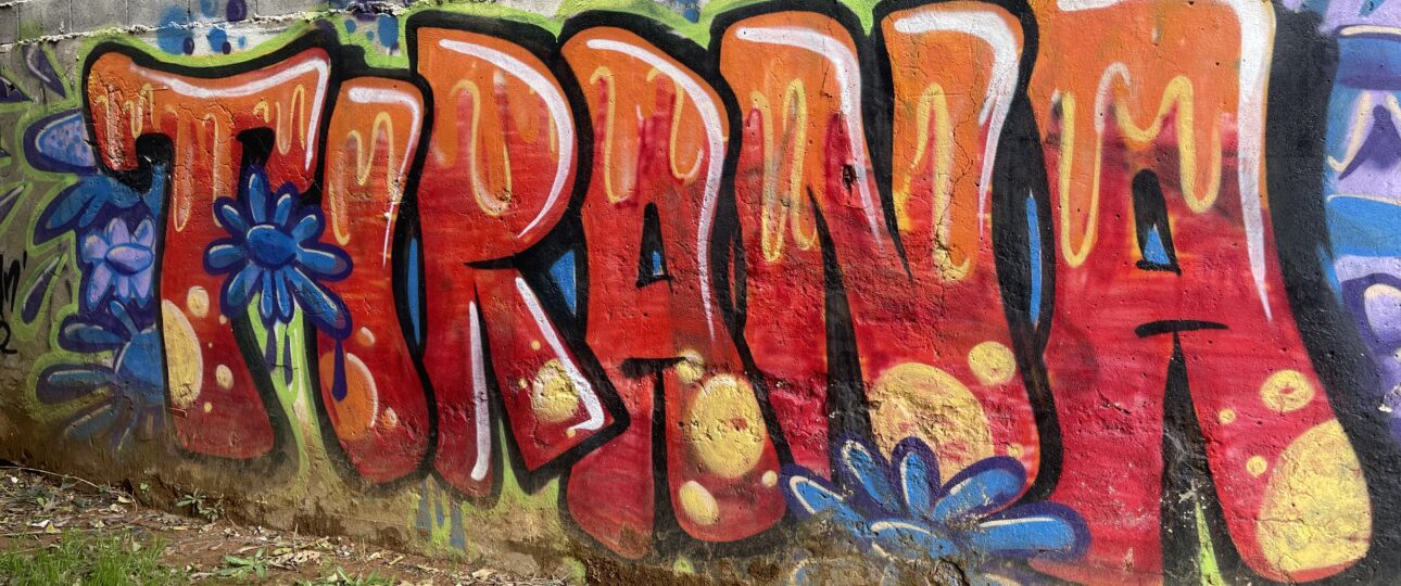 Street art in Tirana